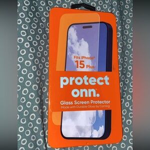 Glass Screen Protector for iPhone 15 Plus